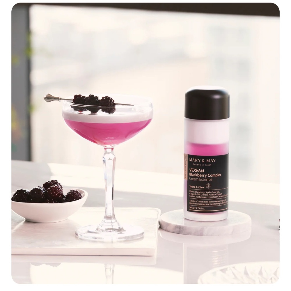 Mary & May Vegan Blackberry Complex Cream Essence NWT❤️❤️🔥
